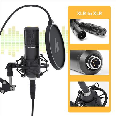 Maono PM320S Studio Condenser XLR Microphone Novo