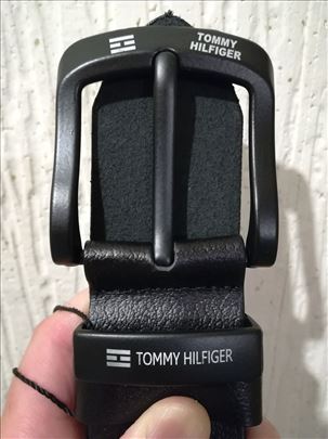 Novi muški kožni markirani kaiš Tommy Hilfiger