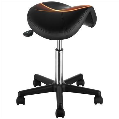 Sedlasta ergonomska stolica sa točkovima nm