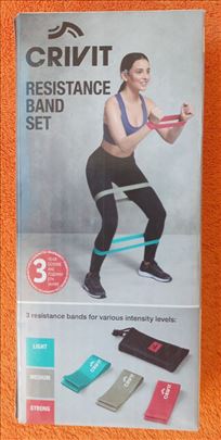 Set traka za fitnes Crivit