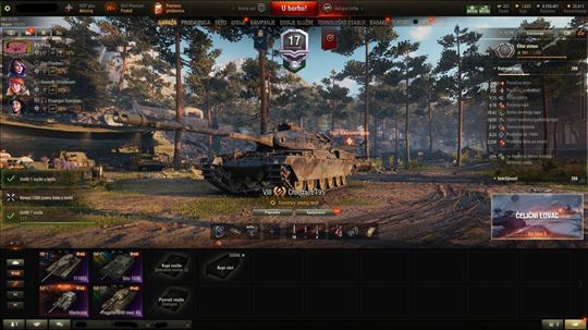 WoT nalog 4 Desetke / Chieftain/T95 , Lorreine40 t