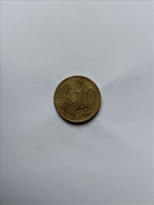 10 euro cent 2002 A Germany retka tražena kovanica