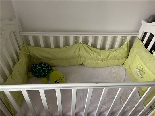 Ogradica zelena za krevetac