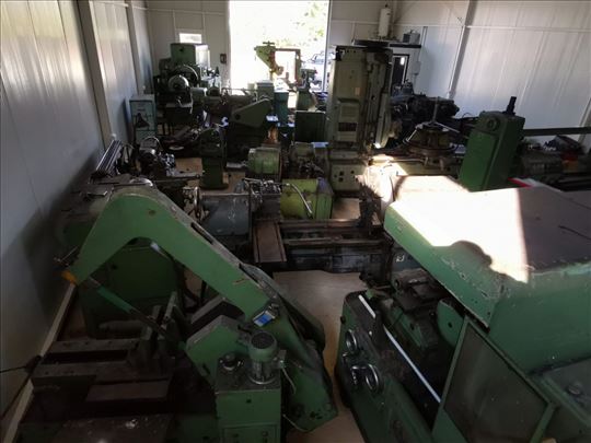 Prodaje se alatnica sa mašinama, alatom i priborom