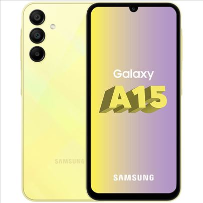 Samsung A15 6/128gb yellow Novo