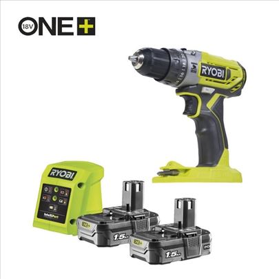 Busilica Ryobi ONE+ R18PD2-215G 2 Baterije