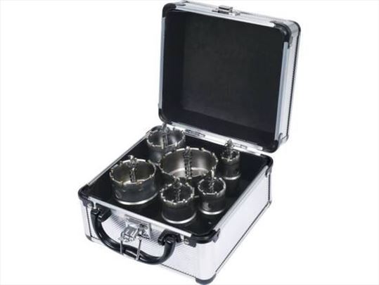 Set krune za rupe za metal titanijum 6 kom   