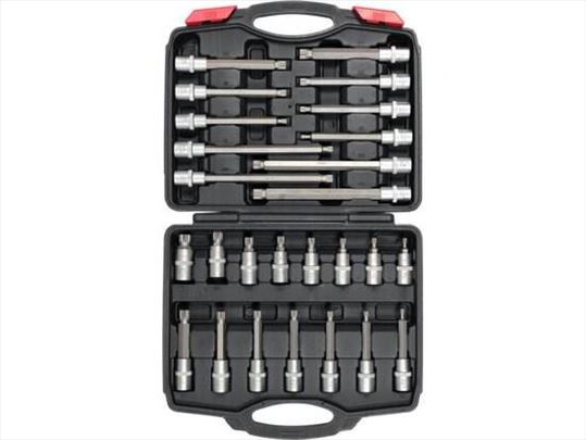 Spline ključevi bitovi 1/2 26 kom M5-M16 