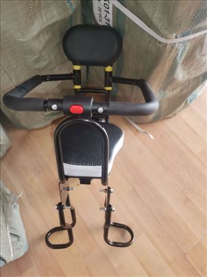 Dečije sedište za biciklu za napred i pozadi