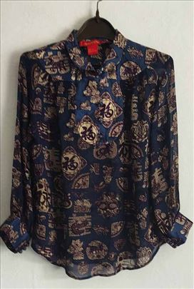 Nova Shangahai Tang od prirodne svile bluza 