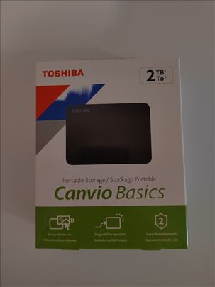 Toshiba 2TB Eksterni Hard Disk neotpakovan