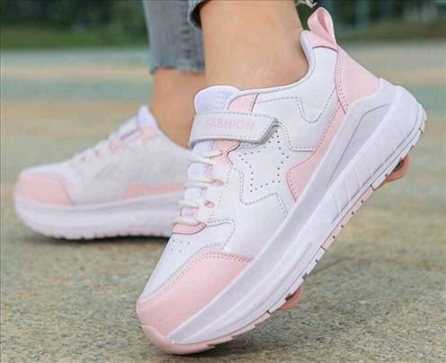 Pinkwhite star fashion patike sa točkićima-ima bro