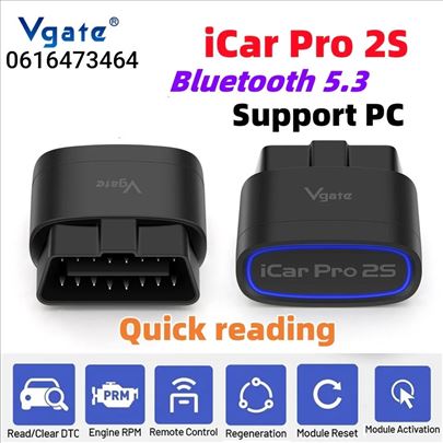 Vgate iCar Pro 2S OBD2 Bluetooth 5.3 za IOS Androi