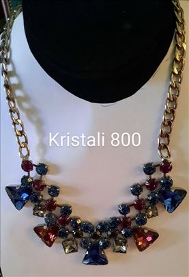 Ogrlice poludrago kamenje/posrebren 925 set