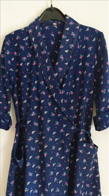 Vintage pamučni unikatni kimono vel. M 