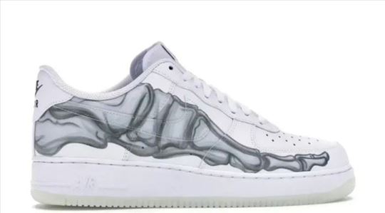 Nike Air Force 1 Low White Skeleton Halloween