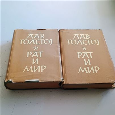 Rat i mir Lav Tolstoj Komplet