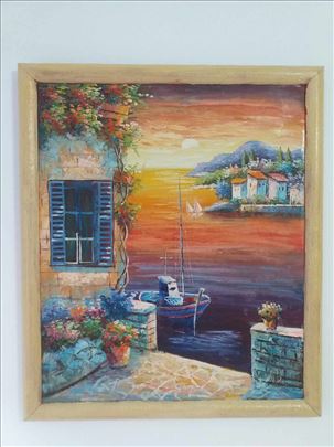 Dve umesticke slike - pejzazi i prostori