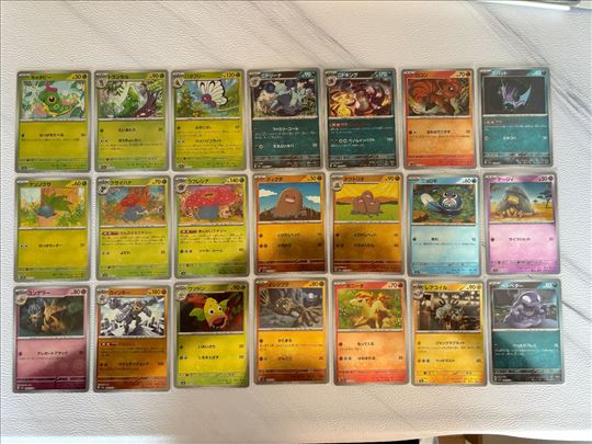 Originalne Pokemon karte - pokeball holo