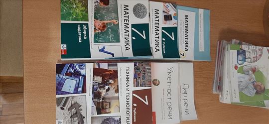 Prodajem knjge za 7. razred Osnovne škole