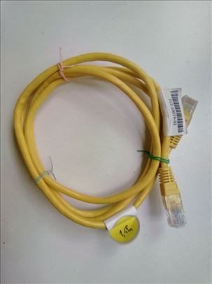 Kabel UTP konektori 2xRJ45, dužina 10m, boja bela,