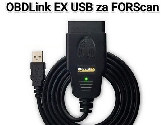 OBDLink EX OBD2 USB OBDwiz MultiECUScan / ForScan
