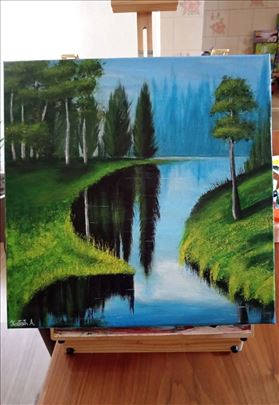 Umetničke slike - akrilnim bojama