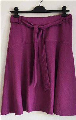 E-VIE lanena zvonasta suknja vel. M/L