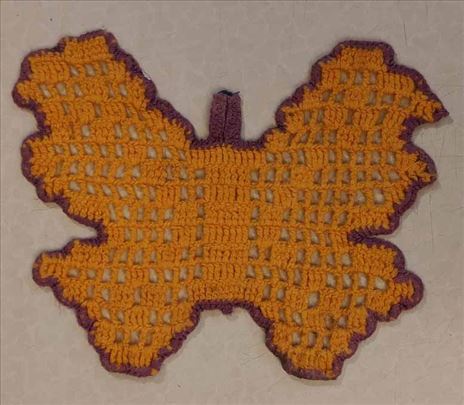 Heklani leptir kao ukras, hvataljka ili podmetač