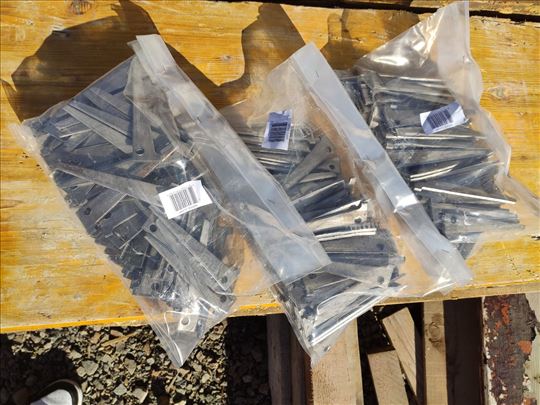 Građevinski čelični klinovi / 100kom, novo