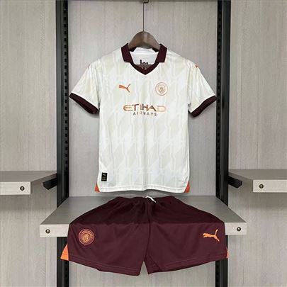 Manchester City 2023/2024 gostujući dres dečiji