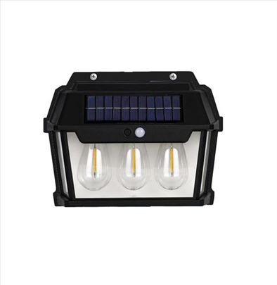 Solarna led lampa tri sijalice Model BK-888-3 