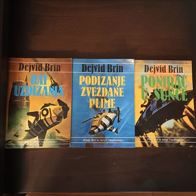 Uzdizanje 3 knjige komplet Dejvid Brin 