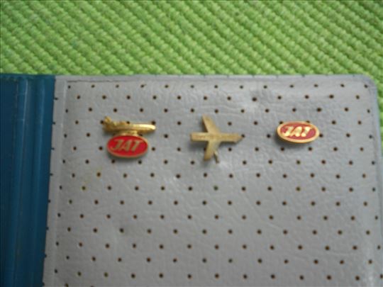 Lot 3 stare avio značke