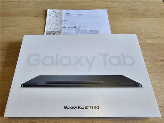 Samsung Galaxy Tab S7 FE 5G / Gar. do 13.06.2025 /