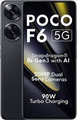 Xiaomi Poco F6 5G 12/512gb Black Novo! 