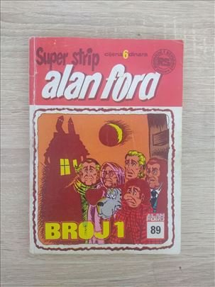 Alan Ford Vjesnik 89 - Broj 1