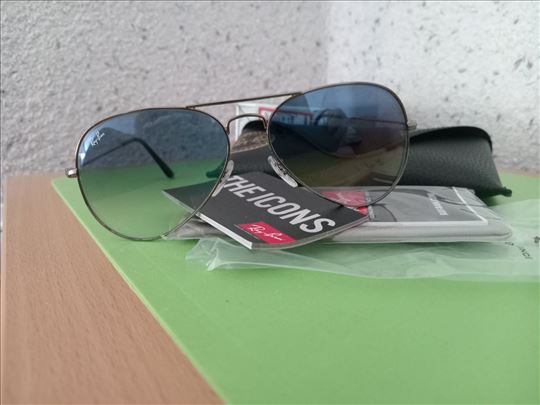 RB3025 Ray Ban model Aviator model 004/3F 58