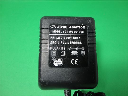 Adapter 4.5V 1500mA !