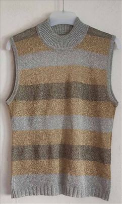 Zlatno srebrna bluza vel. S/M