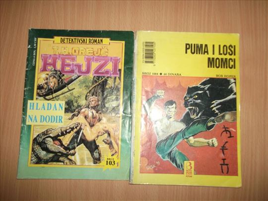 Dva stara krimi romana iz '80ih