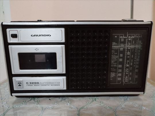 radio kasetofon grundig c3200