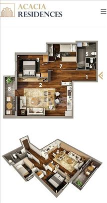 Lux novogradnja Žarkovo centar