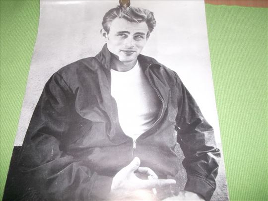 Džejms Din - stari crno-beli poster