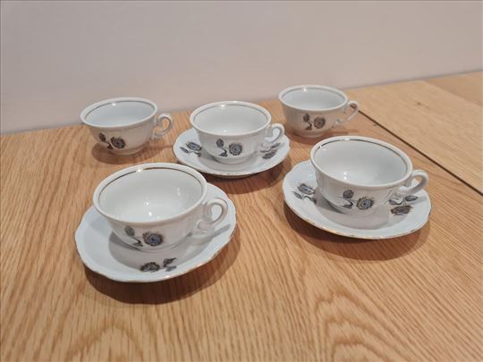 Dva seta šoljica za kafu od porcelana - retko