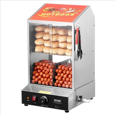 Aparat mašina za hot dog 1200W 37l