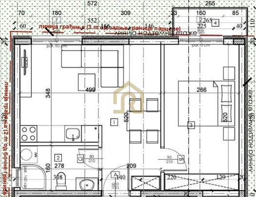 Prodaja, stan, Uciteljsko naselje, 46m2, Id1311