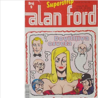 Alan Ford, Dovitljiva osveta, broj 9