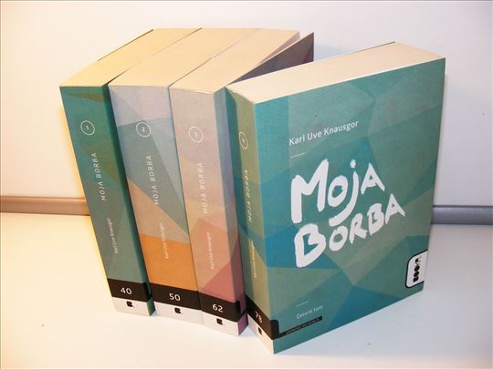 Moja borba 1-4 - Karl Uve Knausgor