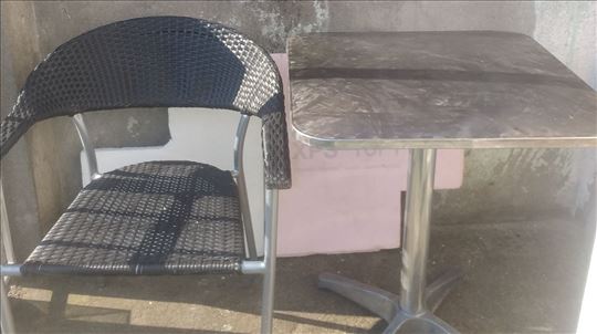 Stolice od ratana i stolovi